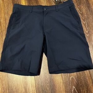 Under Armour men’s dark blue Tech golf shorts 10” inseam New size 38